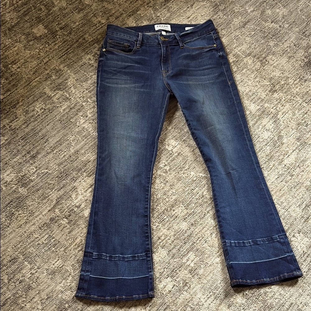 Frame Women’s Jeans - Le Crop Mini Boot - Size 28 - Great Condition
